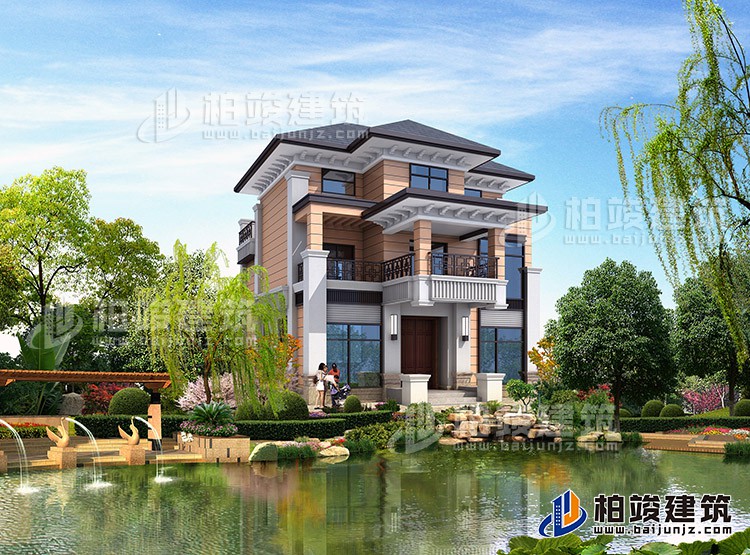 建筑效果图-简欧风格