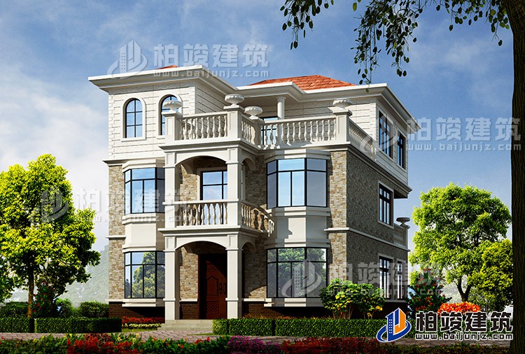 建筑效果图-简欧风格