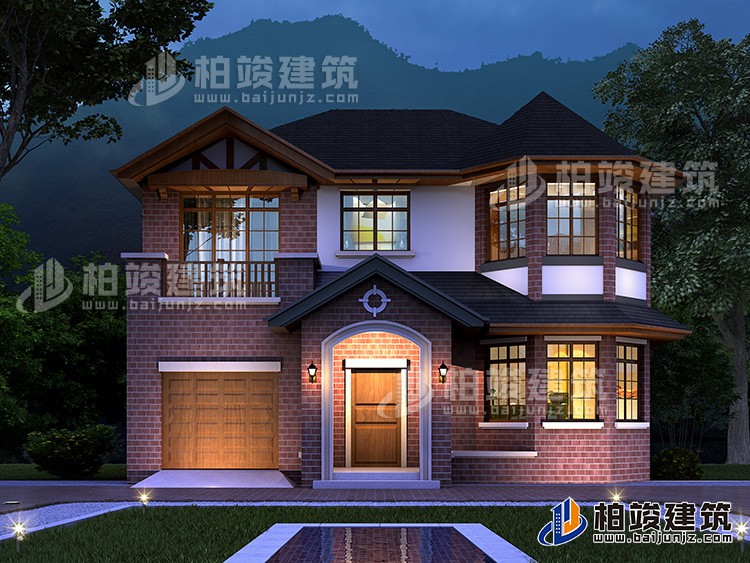 建筑效果图-简欧风格