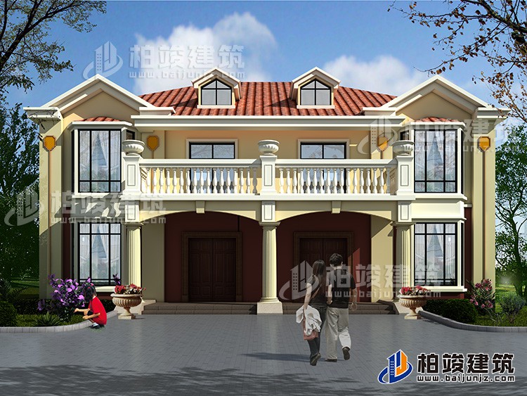 建筑效果图-简欧风格