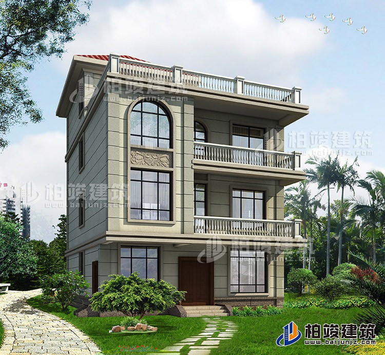 建筑效果图-简欧风格