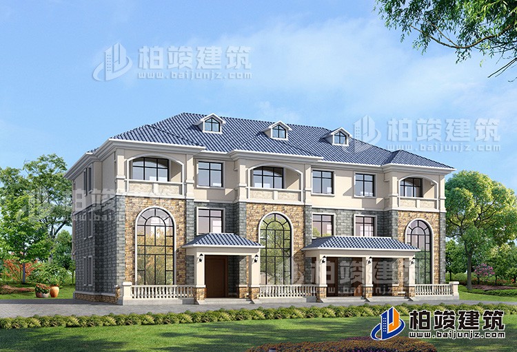 建筑效果图-简欧风格