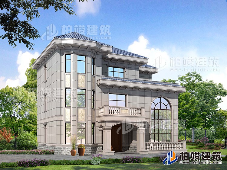 建筑效果图-简欧风格