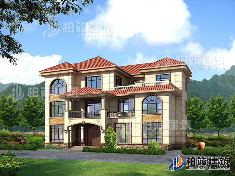 建筑效果图-简欧风格