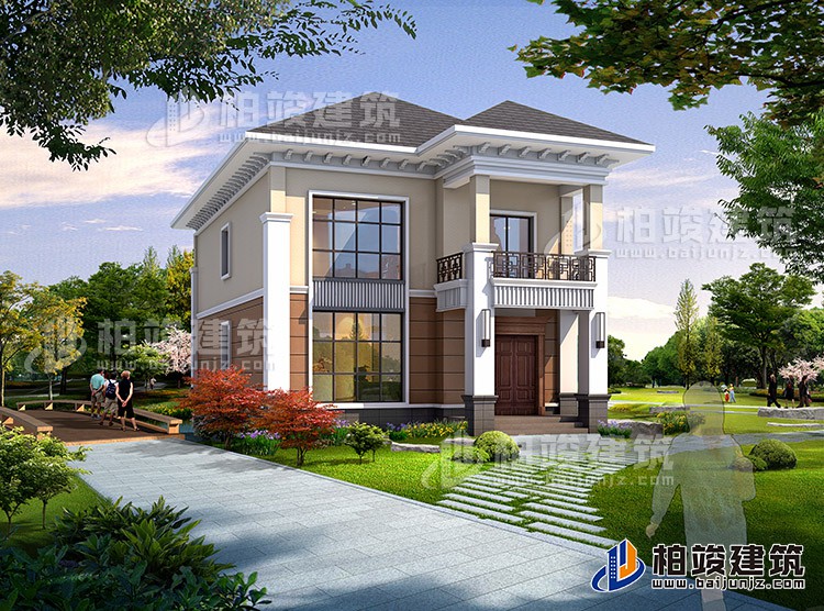 建筑效果图-简欧风格