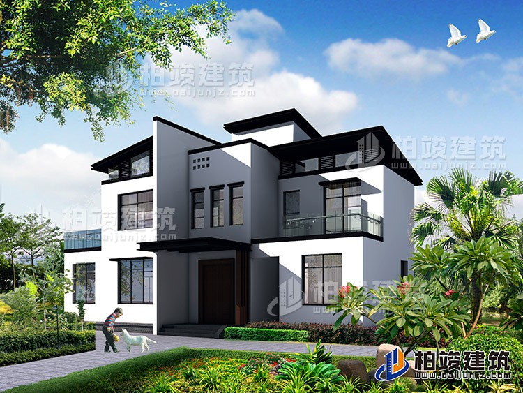 建筑效果图-新中式风格