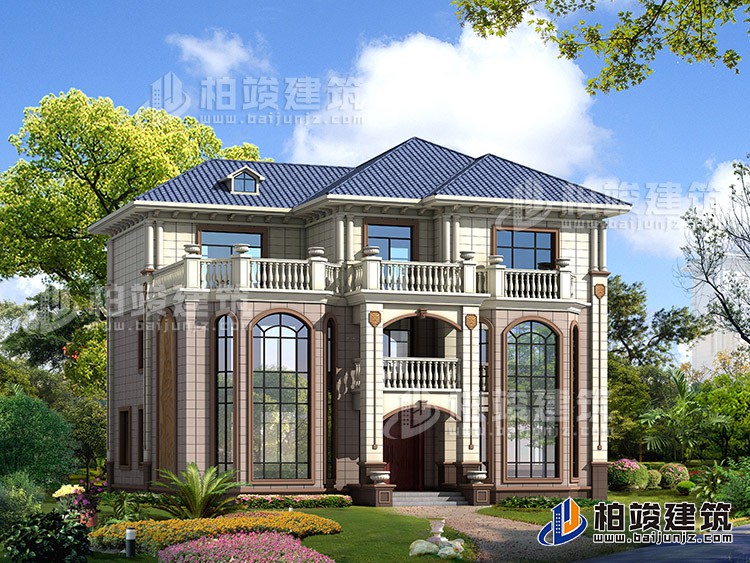 建筑效果图-简欧风格