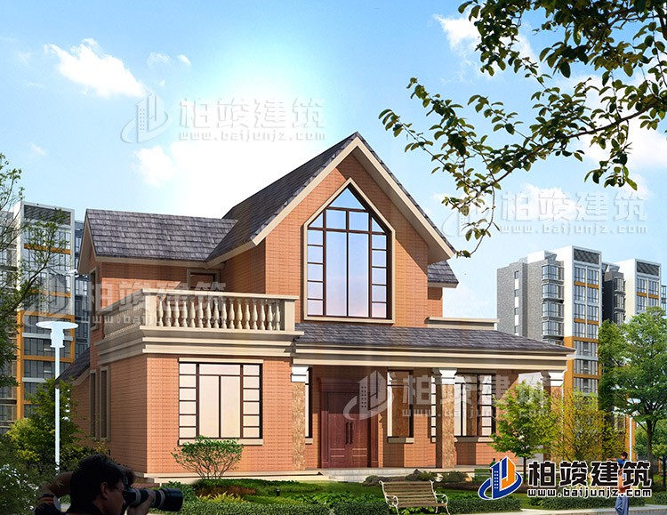 建筑效果图-法式风格