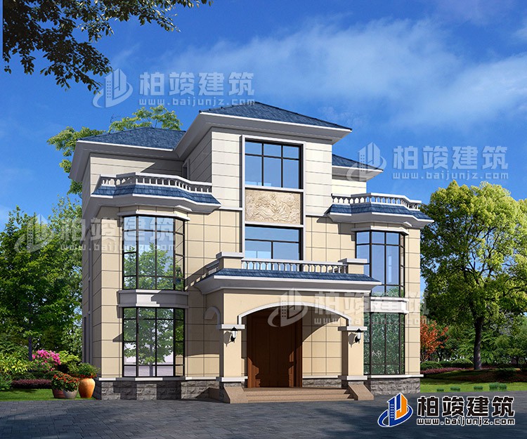 建筑效果图-简欧风格