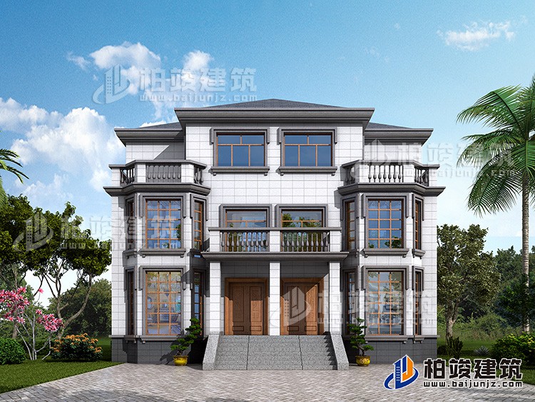 建筑效果图-简欧风格