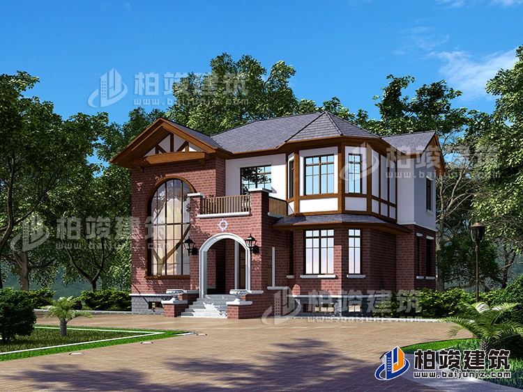 建筑效果图-美式风格