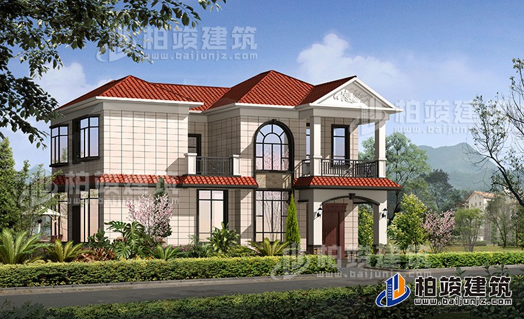 建筑效果图-简欧风格