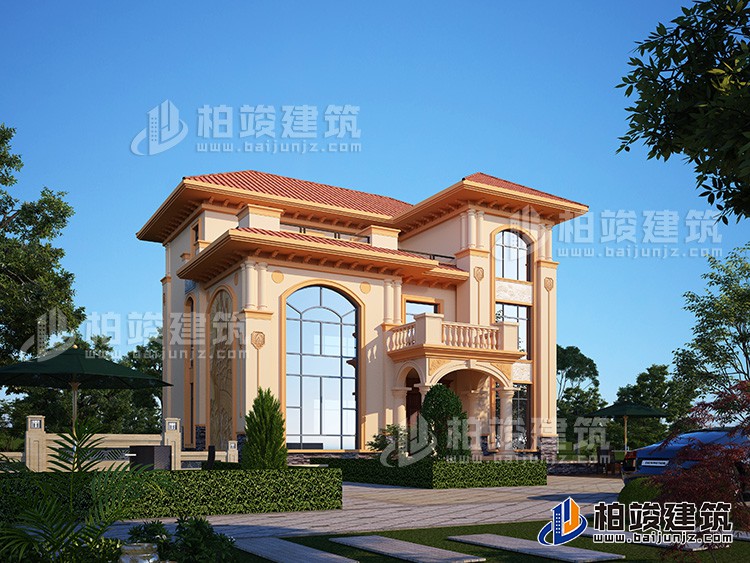 建筑效果图-简欧风格