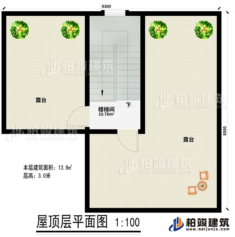 平面方案图-现代风格