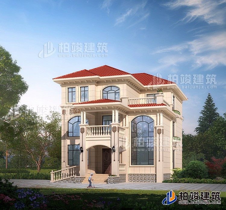 建筑效果图-简欧风格