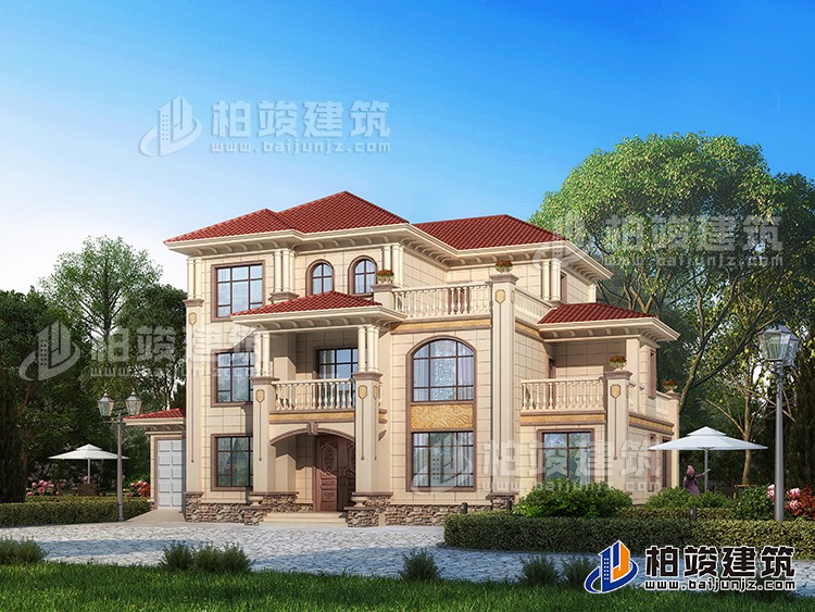 建筑效果图-简欧风格