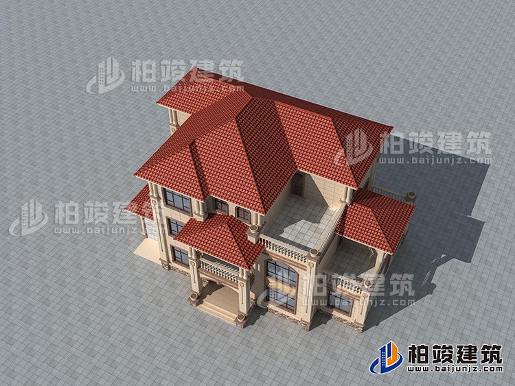 建筑效果图-简欧风格