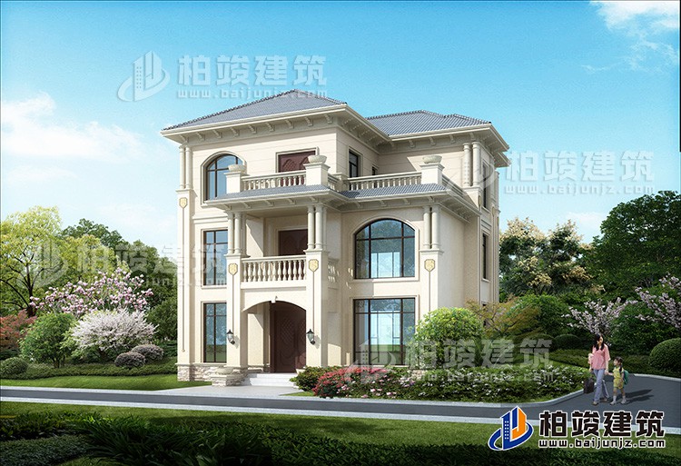 建筑效果图-简欧风格