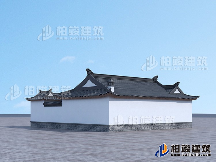 建筑效果图-新中式风格